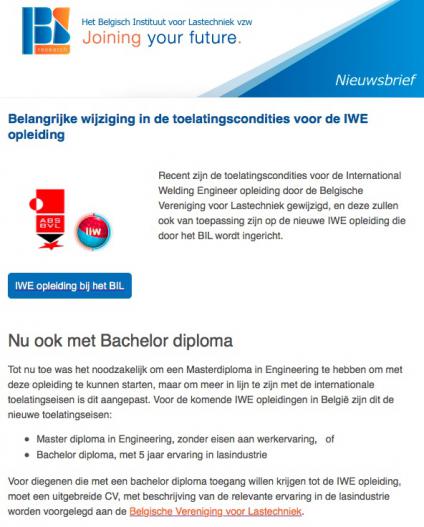 Nieuwsbrief BIL 2017